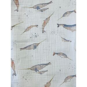 Little Unicorn Cotton Muslin Swaddle